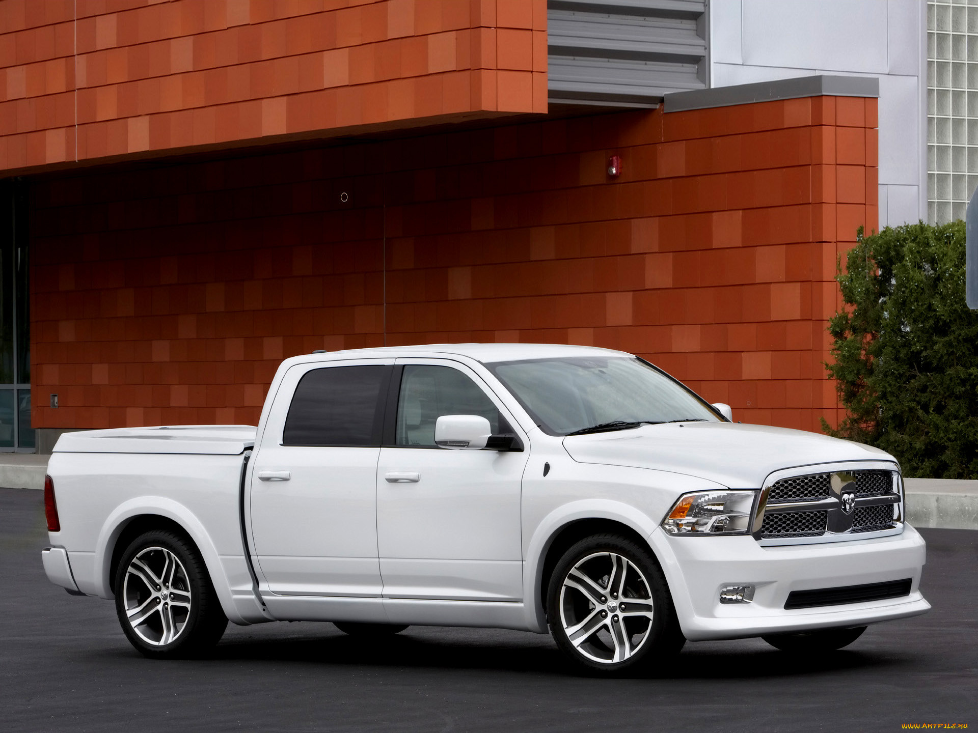 2009, dodge, ram, bianco, 